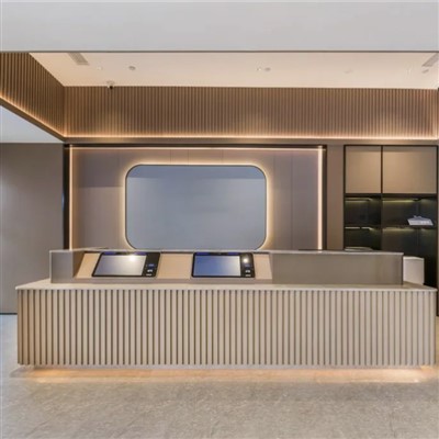 Hotelllobby WPC Väggdekoration
